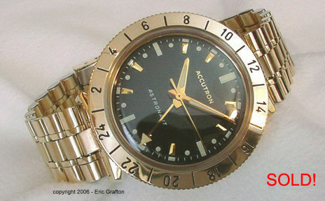 Accutron Spaceviews and Astronauts for sale, fully serviced