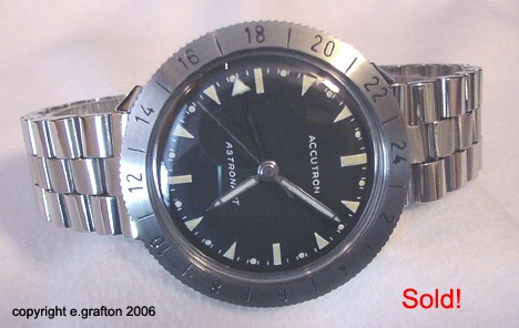 Accutron Spaceviews and Astronauts for sale, fully serviced