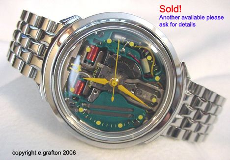 Accutron Spaceviews and Astronauts for sale, fully serviced