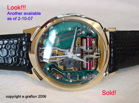 Accutron Spaceviews and Astronauts for sale, fully serviced