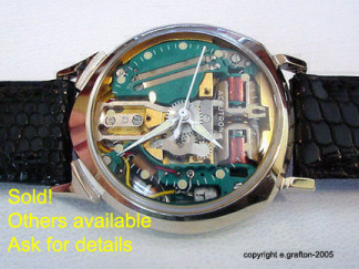 Accutron Spaceviews and Astronauts for sale, fully serviced