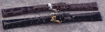 crocodile watch straps at mywatchmaker.net - handcrafted premium quality at discount prices