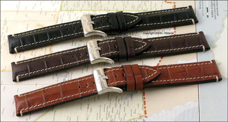the Di-Modell Bali - Louisiana Alligator-grain calfskin watchstrap