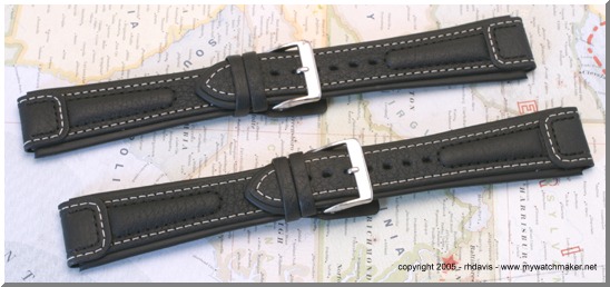 The Magnum "Breitling-style" watch strap