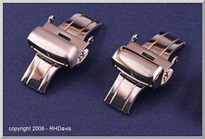 Premium deployant clasps in stainless steel