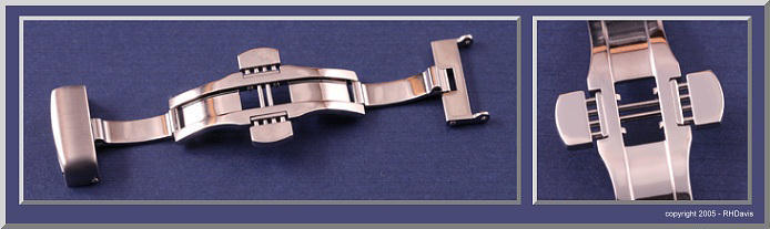 Premium deployant clasps in stainless steel
