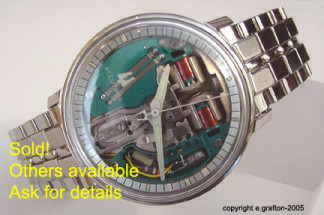 Accutron Spaceviews and Astronauts for sale, fully serviced