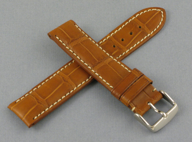 Hadley-Roma premium hand-crafted Alligator Watch Straps
