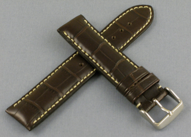 Hadley-Roma premium hand-crafted Alligator Watch Straps