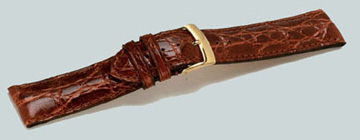 crocodile watch straps at mywatchmaker.net - handcrafted premium quality at discount prices