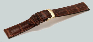 crocodile watch straps at mywatchmaker.net - handcrafted premium quality at discount prices