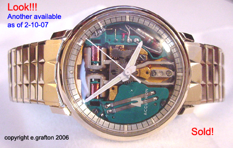 Accutron Spaceviews and Astronauts for sale, fully serviced