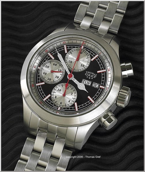 Thomas Gref chronograph - the Interceptor