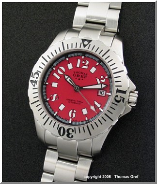 "Oceanic" 300 meter diver's watch by Thomas Gref